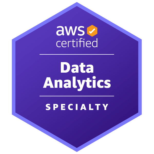 AWS Certified Data Analytics – Specialty